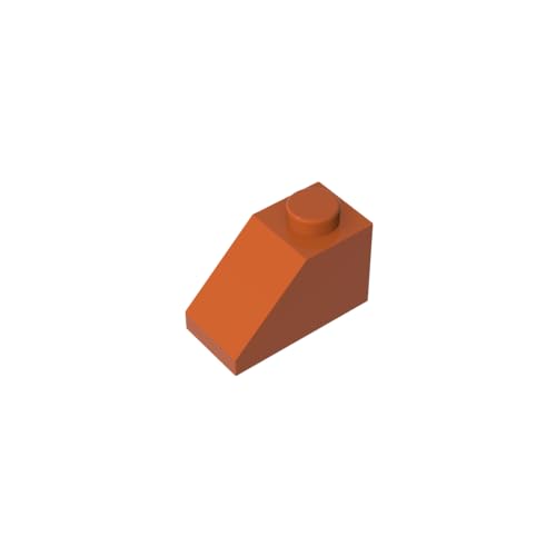 TYCOLE Gobricks GDS-588 Slope 45 2 x 1 Compatible with 3040 6270 All Major Brick Brands Toys Building Blocks Technical Parts Assembles DIY (38 Dark Orange(083),50 PCS) von TYCOLE