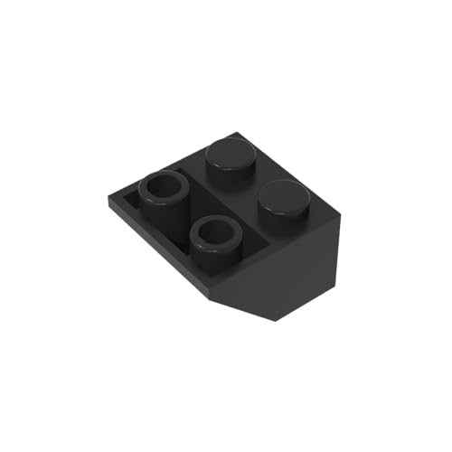 TYCOLE Gobricks GDS-599 Compatible with 3660 ROOF Tile 2X2/45 INV. - 2x2 45 Reverse Slope All Major Brick Brands,Building Blocks,Technical Parts,Assembles DIY (26 Black(080),20 PCS) von TYCOLE