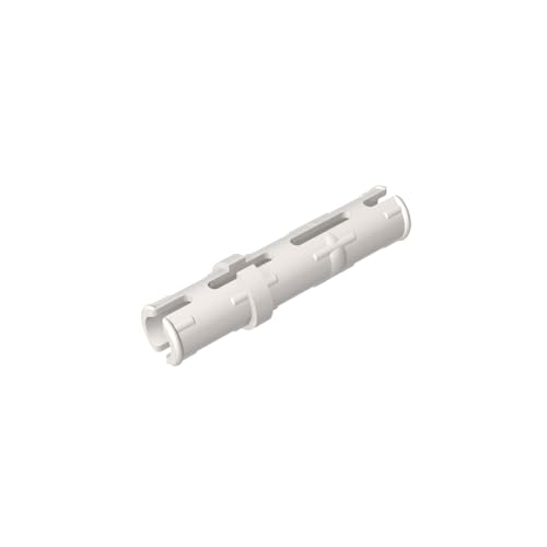 TYCOLE Gobricks GDS-888 Pin 3L with Friction Ridges Lengthwise Compatible with 6558 All Major Brick Brands,Building Blocks,Parts and Pieces (1 White(090),50 PCS) von TYCOLE