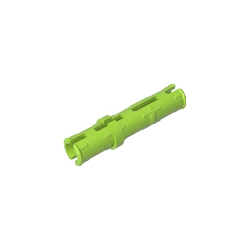 TYCOLE Gobricks GDS-888 Pin 3L with Friction Ridges Lengthwise Compatible with 6558 All Major Brick Brands,Building Blocks,Parts and Pieces (119 Lime(042),50 PCS) von TYCOLE