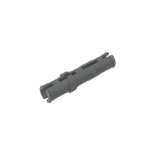 TYCOLE Gobricks GDS-888 Pin 3L with Friction Ridges Lengthwise Compatible with 6558 All Major Brick Brands,Building Blocks,Parts and Pieces (199 Dark Bluish Gray(072),50 PCS) von TYCOLE