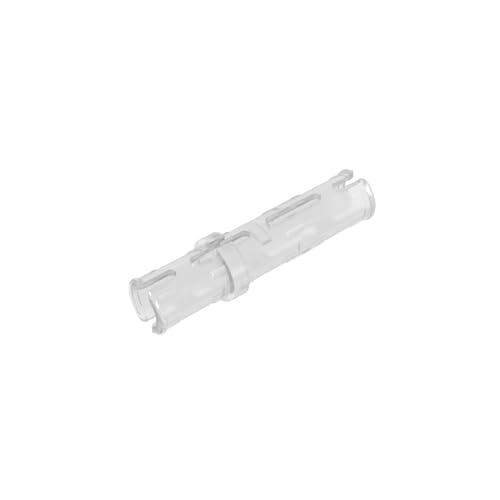 TYCOLE Gobricks GDS-888 Pin 3L with Friction Ridges Lengthwise Compatible with 6558 All Major Brick Brands,Building Blocks,Parts and Pieces (40 Trans-Clear(180),50 PCS) von TYCOLE