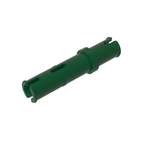 TYCOLE Gobricks GDS-891 Pin 3L Without Friction Ridges Lengthwise Compatible with 32556 All Major Brick Brands,Building Blocks,Parts and Pieces (141 Dark Green(047),50 PCS) von TYCOLE