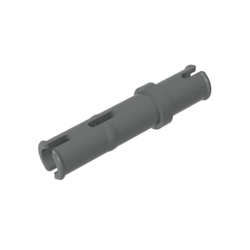TYCOLE Gobricks GDS-891 Pin 3L Without Friction Ridges Lengthwise Compatible with 32556 All Major Brick Brands,Building Blocks,Parts and Pieces (199 Dark Bluish Gray(072),50 PCS) von TYCOLE