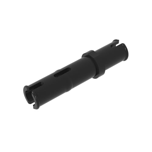 TYCOLE Gobricks GDS-891 Pin 3L Without Friction Ridges Lengthwise Compatible with 32556 All Major Brick Brands,Building Blocks,Parts and Pieces (26 Black(080),50 PCS) von TYCOLE