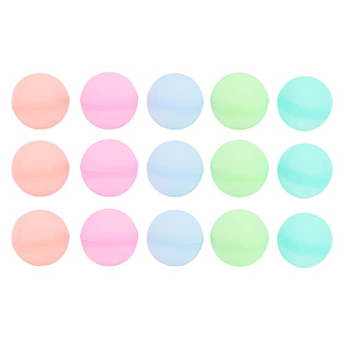 TYTOGE 15 Wiederverwendbare Wasserballons, Silikon-Schnellfüll-Wasserbomben-Spritzbälle, Nachfüllbare, Selbstdichtende Wasserbälle, Spielzeug Schwimmbadpartys TYTOGE 15 Wiederverwendbare Wasserballons, Silikon-Schnellfüll-Wasserbomben-Spritzbälle, Nachfüllbare, Selbstdichtende Wasserbälle, Spielzeug Schwimmbadpartys von TYTOGE