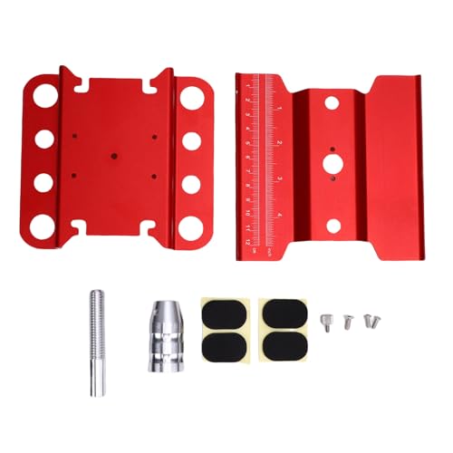 TYTOGE RC -Autoarbeitsstand für 1/10 1/8 360 Grad Rotatable Wartung Workstation Reparaturtabelle (Rot) von TYTOGE