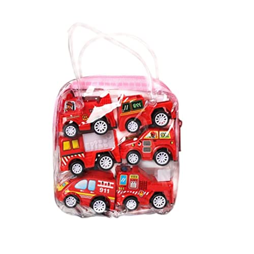 TYTUOO 6 stücke Auto Modell ziehen Auto Fahrzeug Kinder Mini Autos Junge Geschenk Kinderspielzeug (C, One Size) von TYTUOO