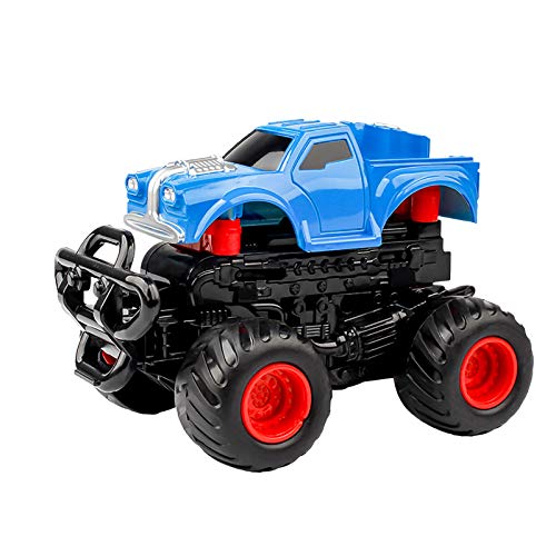 TYTUOO Verschenken Sie Road Auto Vehicle Deformation Toy Children Off-Stunting Car Model Kinderspielzeug (Blue, One Size) von TYTUOO