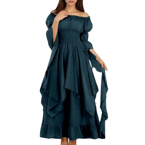 TYUIOP abendkleider mittelalter kleidung damen renaissance kleid und off shoulder bluse gürtel viktorianisches kostüm für karneval halloween wikinger baumwolle leinen gothic übergröße TYUIOP abendkleider mittelalter kleidung damen renaissance kleid und off shoulder bluse gürtel viktorianisches kostüm für karneval halloween wikinger baumwolle leinen gothic übergröße von TYUIOP