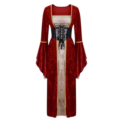 TYUIOP sommerkleid mittelalter kleidung damen renaissance kleid und off shoulder bluse gürtel viktorianisches kostüm für karneval halloween ritterkostüm herren kurzarm gothic kleider große größen TYUIOP sommerkleid mittelalter kleidung damen renaissance kleid und off shoulder bluse gürtel viktorianisches kostüm für karneval halloween ritterkostüm herren kurzarm gothic kleider große größen von TYUIOP