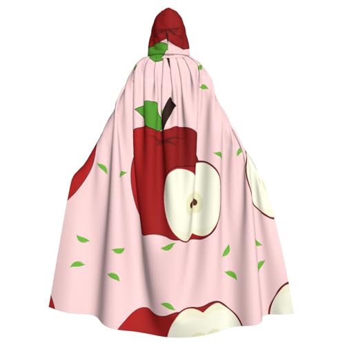 TYUMH Cartoon Rote Früchte Halloween Erwachsene Kapuzenumhang für Ostern Rollenspiele Ostern TYUMH Cartoon Rote Früchte Halloween Erwachsene Kapuzenumhang für Ostern Rollenspiele Ostern von TYUMH