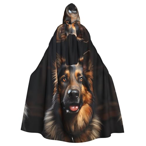 TYUMH Deutscher Schäferhund Halloween Erwachsene Kapuzenumhang für Ostern Rollenspiele Ostern TYUMH Deutscher Schäferhund Halloween Erwachsene Kapuzenumhang für Ostern Rollenspiele Ostern von TYUMH