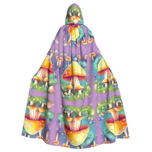 TYUMH Fantasy Dream Pilz-Umhang für Erwachsene, mit Kapuze, für Ostern, Rollenspiele, Ostern TYUMH Fantasy Dream Pilz-Umhang für Erwachsene, mit Kapuze, für Ostern, Rollenspiele, Ostern von TYUMH