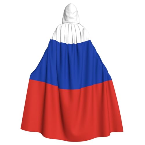TYUMH Kapuzenumhang mit russischer Flagge, Halloween, Erwachsene, für Ostern, Rollenspiele und Ostern TYUMH Kapuzenumhang mit russischer Flagge, Halloween, Erwachsene, für Ostern, Rollenspiele und Ostern von TYUMH