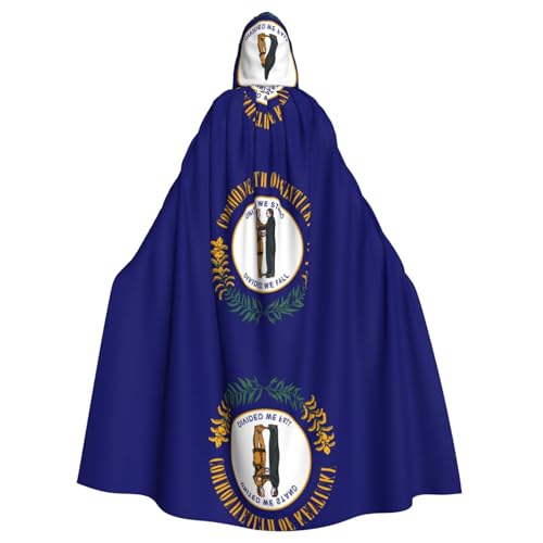 TYUMH Kentucky State Flag Halloween Erwachsene Kapuzenumhang für Ostern Rollenspiele Ostern TYUMH Kentucky State Flag Halloween Erwachsene Kapuzenumhang für Ostern Rollenspiele Ostern von TYUMH