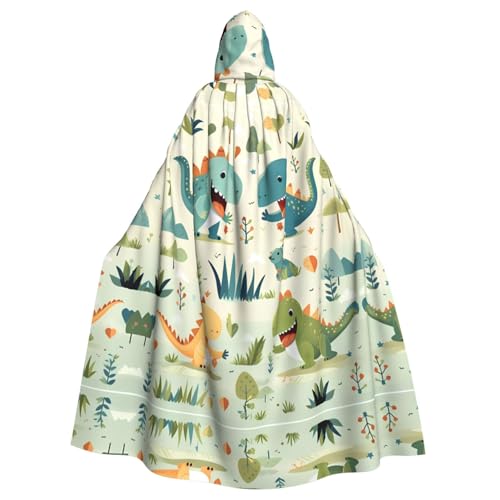 TYUMH Niedlicher kleiner Baby-Dinosaurier-Umhang mit Kapuze für Halloween, Erwachsene, für Ostern, Rollenspiele, Ostern TYUMH Niedlicher kleiner Baby-Dinosaurier-Umhang mit Kapuze für Halloween, Erwachsene, für Ostern, Rollenspiele, Ostern von TYUMH