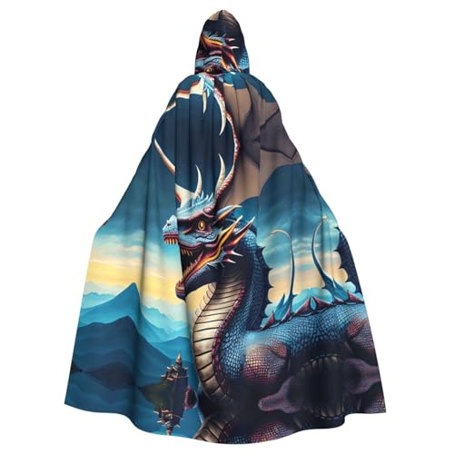 TYUMH Roaring Dragon Halloween Erwachsene Kapuzenumhang für Ostern Rollenspiel Ostern TYUMH Roaring Dragon Halloween Erwachsene Kapuzenumhang für Ostern Rollenspiel Ostern von TYUMH