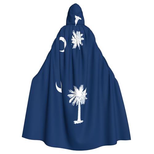 TYUMH South Carolina Flagge, Halloween, Erwachsenen-Kapuzenumhang für Ostern, Rollenspiele, Ostern TYUMH South Carolina Flagge, Halloween, Erwachsenen-Kapuzenumhang für Ostern, Rollenspiele, Ostern von TYUMH