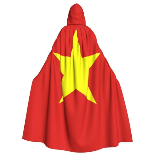 TYUMH Umhang mit vietnamesischer Flagge, Halloween, mit Kapuze, für Ostern, Rollenspiele, Ostern TYUMH Umhang mit vietnamesischer Flagge, Halloween, mit Kapuze, für Ostern, Rollenspiele, Ostern von TYUMH