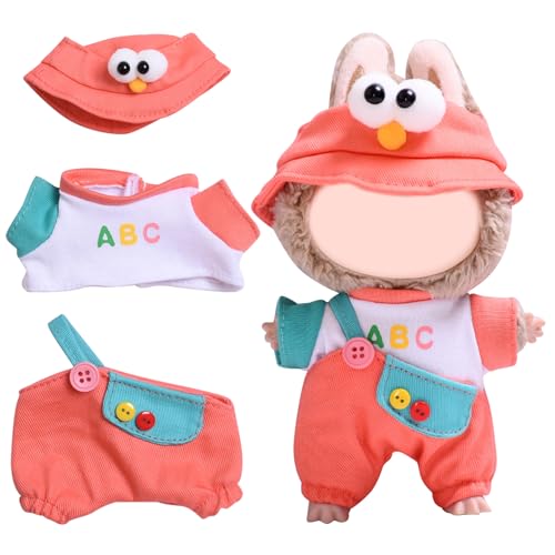 TYXHXTF La-bu Puppenkleidung, Passende Kleidung für Die bubu, 17 cm Große Kleidung für bu-bu Puppe, La-bu Kleidung Plüsch von TYXHXTF