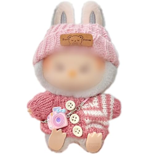 TYXHXTF Passende Kleidung für Die Labubu-Plüsch Toy, 17 cm Große Kleidung für Labubu Puppe, Labubu Puppenkleidung, Labubu Kleidung Plüsch TYXHXTF Passende Kleidung für Die Labubu-Plüsch Toy, 17 cm Große Kleidung für Labubu Puppe, Labubu Puppenkleidung, Labubu Kleidung Plüsch von TYXHXTF
