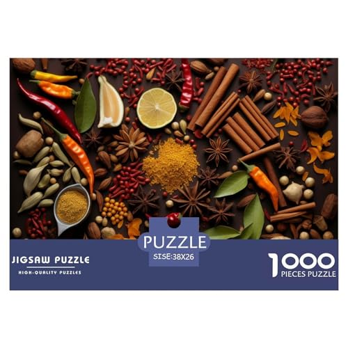 1000 Teile Puzzle Erwachsene, Impossible Geschicklichkeitsspiel Für Die Ganze Familie, Farbenfrohes Legespiel - Bunte Gewürze, Home Dekoration 38x26cm/1000pcs 1000 Teile Puzzle Erwachsene, Impossible Geschicklichkeitsspiel Für Die Ganze Familie, Farbenfrohes Legespiel - Bunte Gewürze, Home Dekoration 38x26cm/1000pcs von TZOVPCDFA