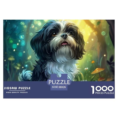 1000 Teile Puzzle Erwachsene, Impossible Geschicklichkeitsspiel Für Die Ganze Familie, Farbenfrohes Legespiel - Der Skye Terrier, Home Dekoration 38x26cm/1000pcs 1000 Teile Puzzle Erwachsene, Impossible Geschicklichkeitsspiel Für Die Ganze Familie, Farbenfrohes Legespiel - Der Skye Terrier, Home Dekoration 38x26cm/1000pcs von TZOVPCDFA