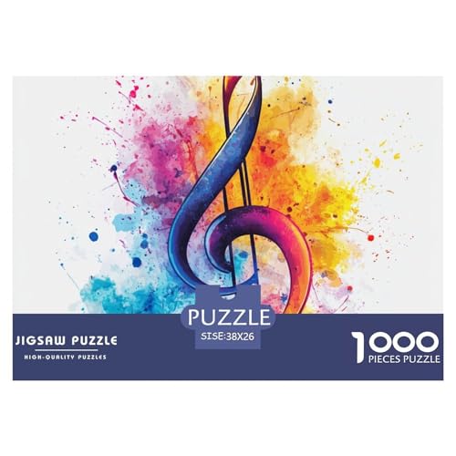 1000 Teile Puzzle Erwachsene, Impossible Geschicklichkeitsspiel Für Die Ganze Familie, Farbenfrohes Legespiel - Music Notation, Home Dekoration 38x26cm/1000pcs 1000 Teile Puzzle Erwachsene, Impossible Geschicklichkeitsspiel Für Die Ganze Familie, Farbenfrohes Legespiel - Music Notation, Home Dekoration 38x26cm/1000pcs von TZOVPCDFA