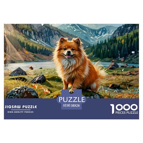 1000 Teile Puzzle Erwachsene, Impossible Geschicklichkeitsspiel Für Die Ganze Familie, Farbenfrohes Legespiel - Pommern, Home Dekoration 38x26cm/1000pcs 1000 Teile Puzzle Erwachsene, Impossible Geschicklichkeitsspiel Für Die Ganze Familie, Farbenfrohes Legespiel - Pommern, Home Dekoration 38x26cm/1000pcs von TZOVPCDFA