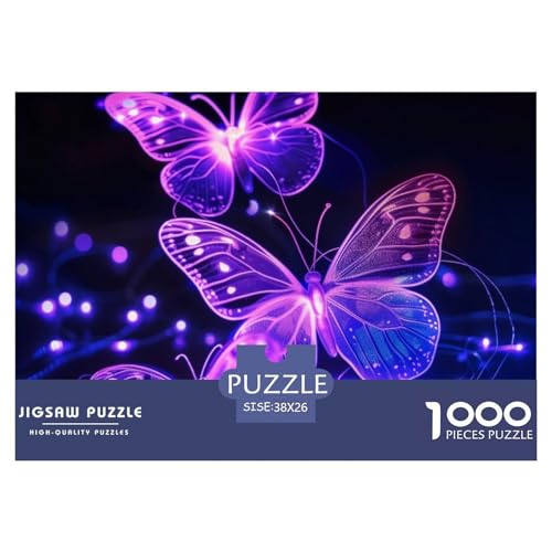 1000 Teile Puzzle Erwachsene, Impossible Geschicklichkeitsspiel Für Die Ganze Familie, Farbenfrohes Legespiel - Schmetterling, Home Dekoration 38x26cm/1000pcs 1000 Teile Puzzle Erwachsene, Impossible Geschicklichkeitsspiel Für Die Ganze Familie, Farbenfrohes Legespiel - Schmetterling, Home Dekoration 38x26cm/1000pcs von TZOVPCDFA