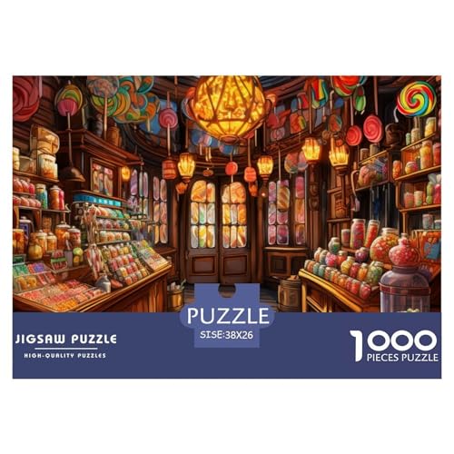 1000 Teile Puzzle Erwachsene, Impossible Geschicklichkeitsspiel Für Die Ganze Familie, Farbenfrohes Legespiel - Süßigkeiten Store, Home Dekoration 38x26cm/1000pcs 1000 Teile Puzzle Erwachsene, Impossible Geschicklichkeitsspiel Für Die Ganze Familie, Farbenfrohes Legespiel - Süßigkeiten Store, Home Dekoration 38x26cm/1000pcs von TZOVPCDFA
