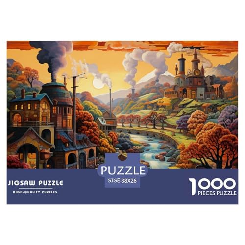 1000 Teile Puzzle Für Erwachsene Und Ältere Kinder Paradies– Lagerfeuer-Aktivität Puzzle Für Männer Und Frauen – Buntes Spielzeug Für Kinder Von 8-12 Jahren – Flowing Water Familienspiel 38x26cm/100 1000 Teile Puzzle Für Erwachsene Und Ältere Kinder Paradies– Lagerfeuer-Aktivität Puzzle Für Männer Und Frauen – Buntes Spielzeug Für Kinder Von 8-12 Jahren – Flowing Water Familienspiel 38x26cm/100 von TZOVPCDFA