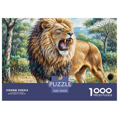 African Lion– Wildlife – Lustiges Puzzle – Puzzle Für Erwachsene – 100% Recycelter Karton – 1000 Teile 70x50cm/1000pcs African Lion– Wildlife – Lustiges Puzzle – Puzzle Für Erwachsene – 100% Recycelter Karton – 1000 Teile 70x50cm/1000pcs von TZOVPCDFA