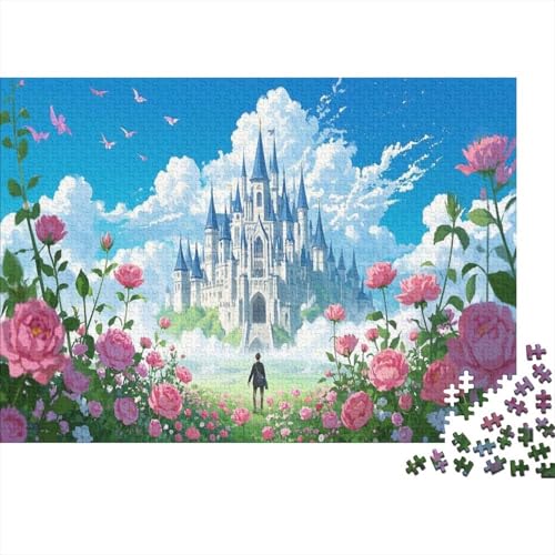 Anime Puzzle 1000 Teile Pragser Puzzle Für Erwachsene Cartoon Farbpuzzle Hat Sammelbedeutung WohndekoRatteion 1000pcs (75x50cm) von TZOVPCDFA