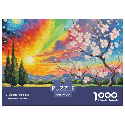 Apricot Blossom– Landschaftsmalerie– Lustiges Puzzle – Puzzle Für Erwachsene – 100% Recycelter Karton – 1000 Teile 70x50cm/1000pcs Apricot Blossom– Landschaftsmalerie– Lustiges Puzzle – Puzzle Für Erwachsene – 100% Recycelter Karton – 1000 Teile 70x50cm/1000pcs von TZOVPCDFA