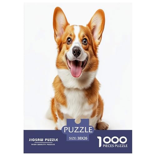 Corgi Puzzles 1000 Teile Schwer Puzzle Spielzeug Lernspiel Impossible Herausforderung Spielzeug Für Erwachsene Und Kinder in Bewährter 38x26cm/1000pcs Corgi Puzzles 1000 Teile Schwer Puzzle Spielzeug Lernspiel Impossible Herausforderung Spielzeug Für Erwachsene Und Kinder in Bewährter 38x26cm/1000pcs von TZOVPCDFA