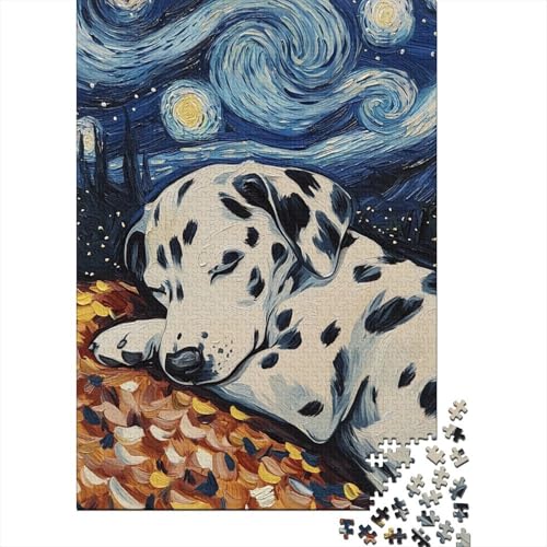 Dalmation Puzzles 1000 Teile Schwer Puzzle Spielzeug Pädagogisches Spiel Impossible Herausforderung Spielzeug Für Erwachsene Kinder 1000pcs (75x50cm) von TZOVPCDFA