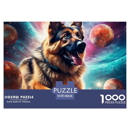 Dog– Collie – Lustiges Puzzle – Puzzle Für Erwachsene – 100% Recycelter Karton – 1000 Teile 38x26cm/1000pcs von TZOVPCDFA