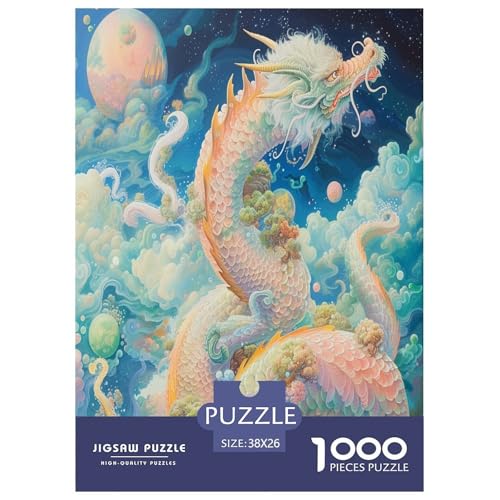Drachen Puzzle 1000-teilige Schwer Puzzle Spielzeug Lernspiel Impossible Herausforderung Spielzeug Für Erwachsene Und Kinder Ab 12 Jahren 38x26cm/1000pcs Drachen Puzzle 1000-teilige Schwer Puzzle Spielzeug Lernspiel Impossible Herausforderung Spielzeug Für Erwachsene Und Kinder Ab 12 Jahren 38x26cm/1000pcs von TZOVPCDFA