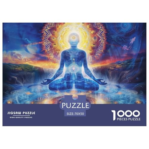 Dream Buddha1000-teiliges Puzzle Für Erwachsene, Ksitigarbha King Anspruchsvolles Puzzle, Perfekt Für Spieleabende, Fertige Größe Ist 70x50cm/1000pcs von TZOVPCDFA