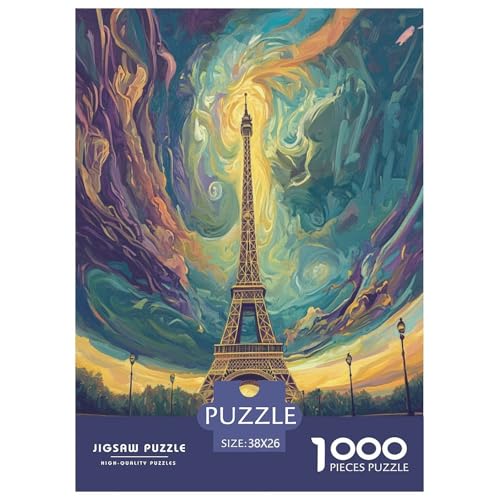 Eiffelturm Puzzle 1000 Teile Schwer Puzzle Spielzeug Lernspiel Impossible Herausforderung Spielzeug Für Erwachsene Und Kinder Ab 14 Jahren 38x26cm/1000pcs Eiffelturm Puzzle 1000 Teile Schwer Puzzle Spielzeug Lernspiel Impossible Herausforderung Spielzeug Für Erwachsene Und Kinder Ab 14 Jahren 38x26cm/1000pcs von TZOVPCDFA