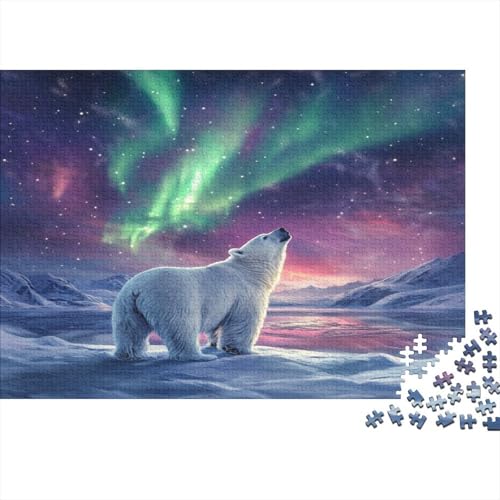 Eisbär Puzzle 1000 Teile Erwachsene, Puzzlespiel Jigsaw Puzzles Erwachsenen Puzzlespiel Puzzel 1000pcs (75x50cm) von TZOVPCDFA