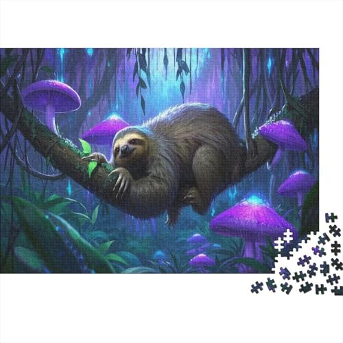 Faulheit Puzzle 1000 Teile Pragser Erwachsene UndKinder Ab Magical Wald ImpossiblePuzzle Jigsaw Puzzle Hat Sammelbedeutung Wohndekoration 1000pcs (75x50cm) von TZOVPCDFA