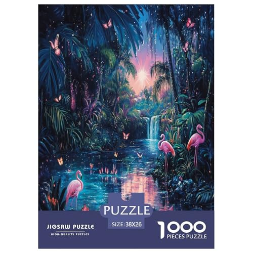 Flamingo Puzzle 1000 Teile Schwer Puzzle Spielzeug Lernspiel Impossible Herausforderung Spielzeug Für Erwachsene Und Kinder in Bewährter 38x26cm/1000pcs Flamingo Puzzle 1000 Teile Schwer Puzzle Spielzeug Lernspiel Impossible Herausforderung Spielzeug Für Erwachsene Und Kinder in Bewährter 38x26cm/1000pcs von TZOVPCDFA