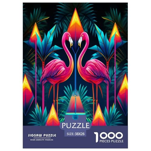 Flamingo Puzzles 1000 Teile Schwer Puzzle Spielzeug Pädagogisches Spiel Impossible Herausforderungsspielzeug Für Erwachsene Und Kinder Ab 12 Jahren 38x26cm/1000pcs Flamingo Puzzles 1000 Teile Schwer Puzzle Spielzeug Pädagogisches Spiel Impossible Herausforderungsspielzeug Für Erwachsene Und Kinder Ab 12 Jahren 38x26cm/1000pcs von TZOVPCDFA