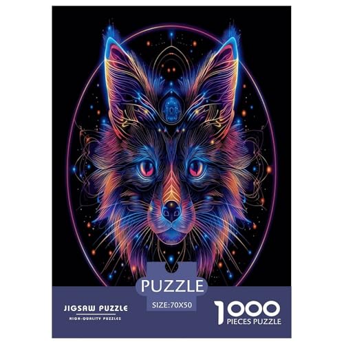 Fox Puzzles 1000-teilige Schwer Puzzle Spielzeug Lernspiel Impossible Herausforderungsspielzeug Für Erwachsene Und Kinder in Bewährter 70x50cm/1000pcs Fox Puzzles 1000-teilige Schwer Puzzle Spielzeug Lernspiel Impossible Herausforderungsspielzeug Für Erwachsene Und Kinder in Bewährter 70x50cm/1000pcs von TZOVPCDFA