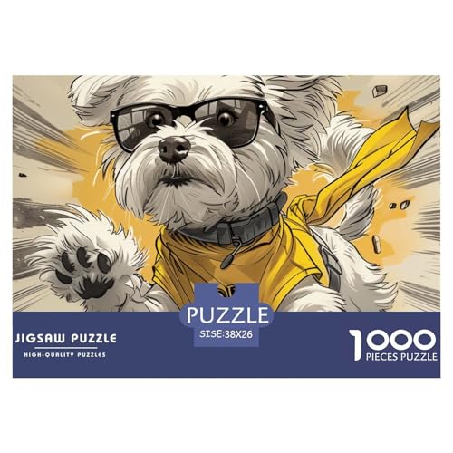 HundPuzzle 1000 TeileSchnauzer Puzzles Für Erwachsene Lernspiel Herausforderung Spielzeug 1000-teilige Puzzles Für Erwachsene Kinder 38x26cm/1000pcs HundPuzzle 1000 TeileSchnauzer Puzzles Für Erwachsene Lernspiel Herausforderung Spielzeug 1000-teilige Puzzles Für Erwachsene Kinder 38x26cm/1000pcs von TZOVPCDFA