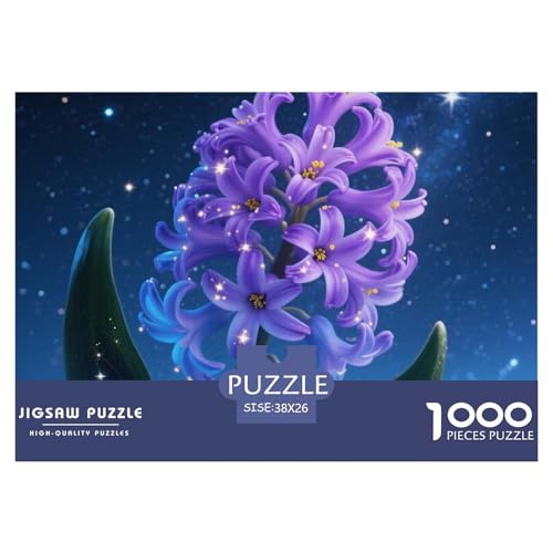 Hyacinth– Landschaftsmalerie– Lustiges Puzzle – Puzzle Für Erwachsene – 100% Recycelter Karton – 1000 Teile 38x26cm/1000pcs von TZOVPCDFA