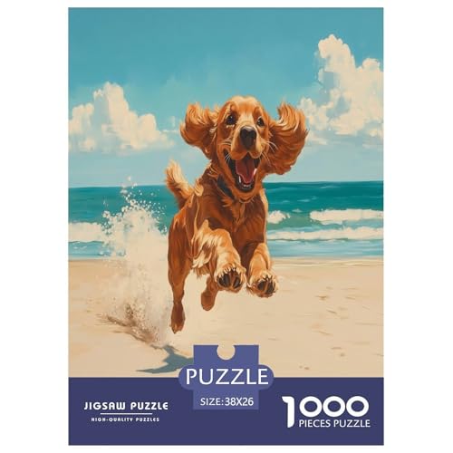Irischer Setter Puzzles 1000 Teile Schwer Puzzle Spielzeug Lernspiel Impossible Herausforderung Spielzeug Für Erwachsene Kinder 38x26cm/1000pcs Irischer Setter Puzzles 1000 Teile Schwer Puzzle Spielzeug Lernspiel Impossible Herausforderung Spielzeug Für Erwachsene Kinder 38x26cm/1000pcs von TZOVPCDFA